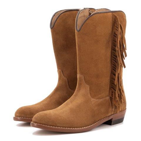 Clic! Cowboylaars cognac met franjes