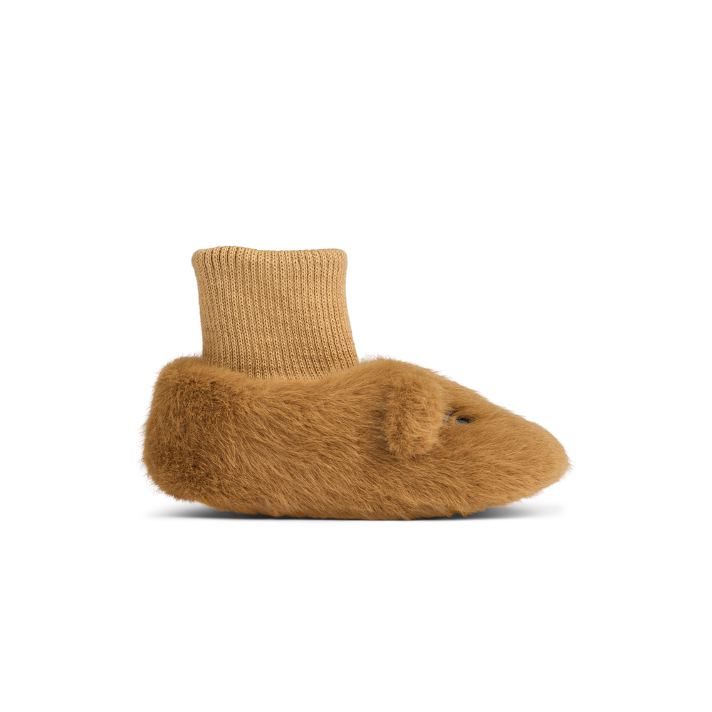 Liewood Beth Bear Plush Slipper // Golden Caramel - Afbeelding 3