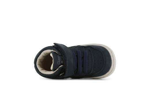 Shoesme donkerblauw basket sneakertje - Afbeelding 4