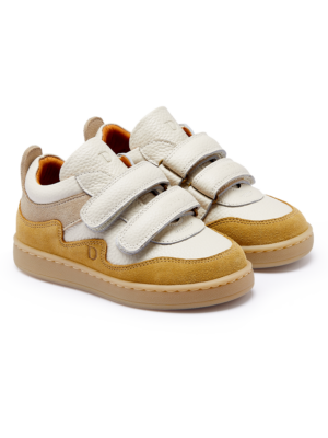 Donsje Kids Footwear // Kesio Sneaker | Khaki Suede
