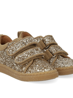 Angulus klittenband // Glitter Champagne Sand