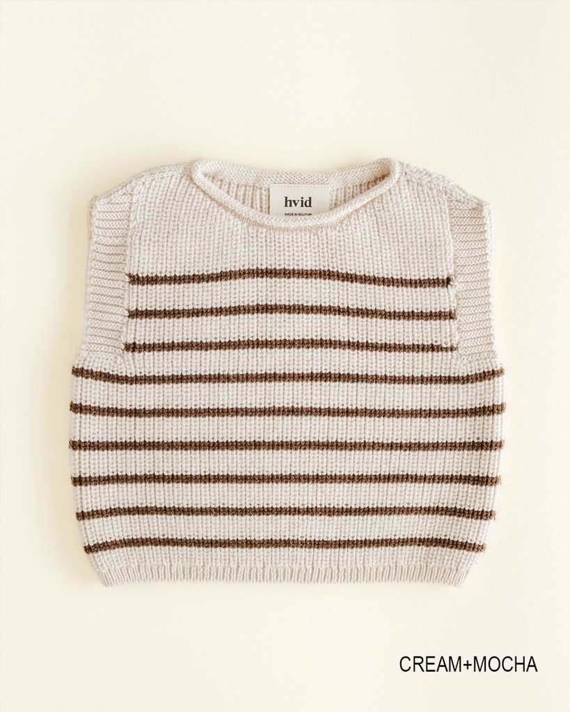 HVID Vest Harvey // Cream/Mocha