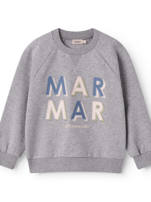 MarMar Copenhagen Theos Sweater // Blue Logo