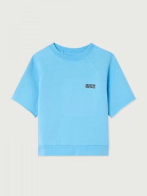 American Vintage Sweatshirt Izubird // Bleu Ciel Vintage