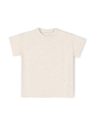 NixNut Sie Tshirt // Ecru Speckle