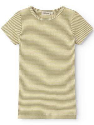 MarMar Copenhagen Tago Top Kids // Olive Stripe