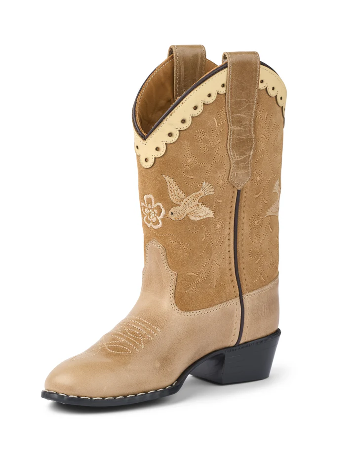 Bootstock Limited Cowboy // Beige Suede - Afbeelding 3