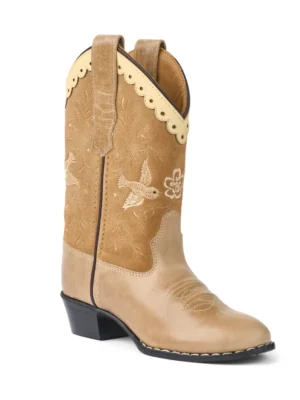 Bootstock Limited Cowboy // Beige Suede