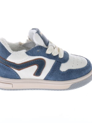 Pinocchio sneaker - jeansblauw met witte details