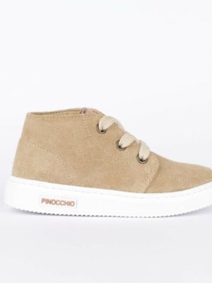 Pinocchio veterschoen - beige met wit