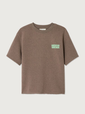 American Vintage Kindershort Evona // Marron Surteint