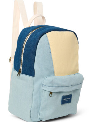 Studio Noos Patchwork Midi Backpack // Denim