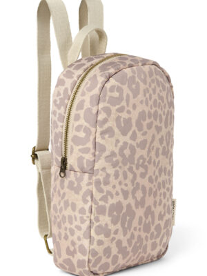 Studio Noos Puffy Mini Backpack // Beige Leopard