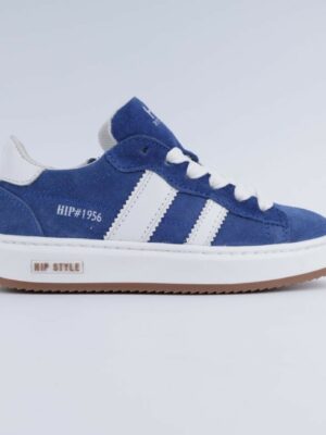 HIP sneaker - jeansblauw met wit