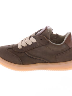 Pinocchio sneaker - cognac met wit