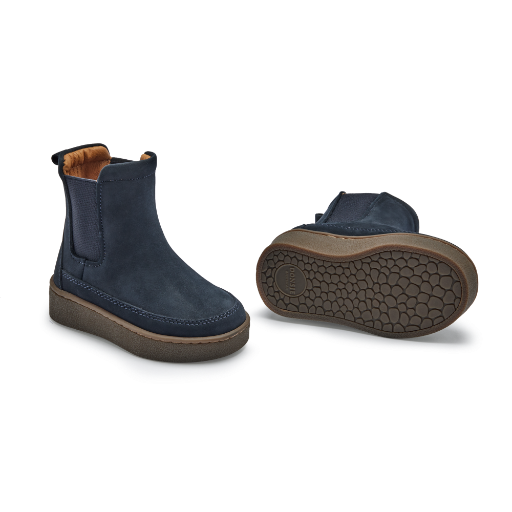 Donsje Kids Footwear // Ojeh Boots | Navy Nubuck - Afbeelding 5