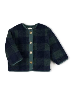 NixNut Check Jacket // Moss