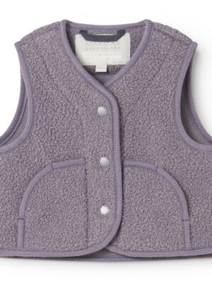 MarMar Copenhagen Ollas Waistcoast // Purple Suede
