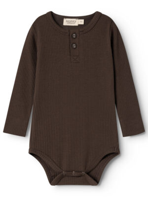 MarMar Copenhagen Modal Romper // Dark Roast
