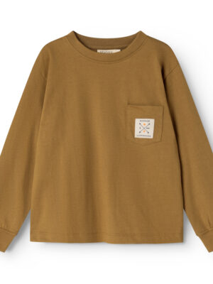 MarMar Copenhagen Tad Cotton Top // Deep Caramel
