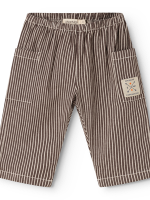 MarMar Copenhagen Baby Panto // Dark Brownie Stripe