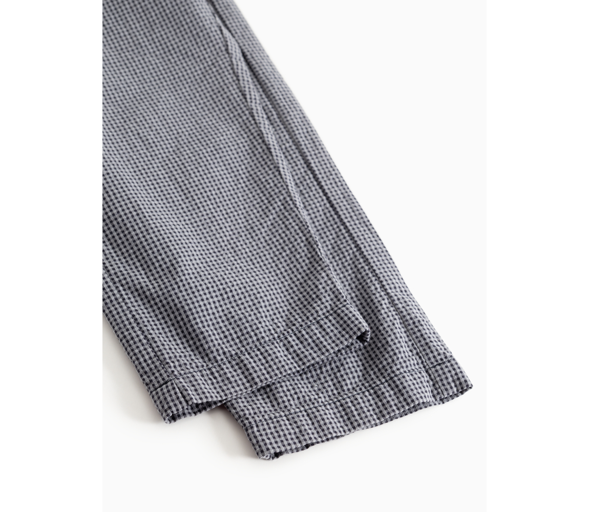 MarMar Copenhagen Seersucker Pant // Pigeon Blue Check - Afbeelding 4