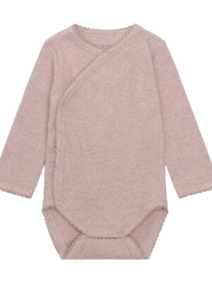 Fixoni Body Rib Melange //  Pale Mauve Melange