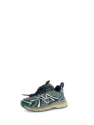 Naturino sneaker // donkerblauw met groen en grijs