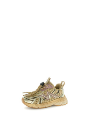Naturino sneaker // goud met lila