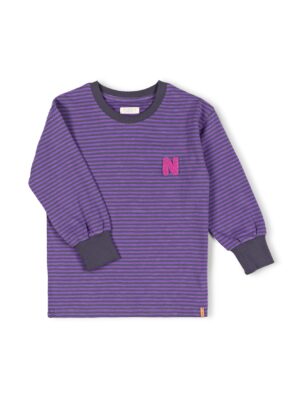 NixNut Rim Longsleeve // Blueberry Stripe