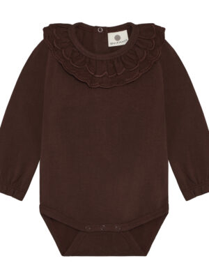 EnfantDK Body Longsleeve Collar // Deep Mahogany