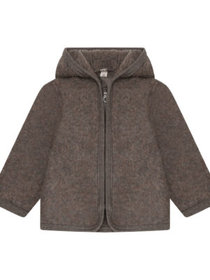 Huttelihut Jacket Wool // Brown Melange