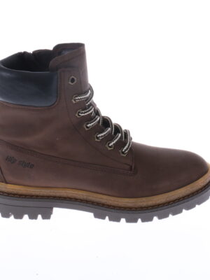 Gattino halfhoge boot // Donkerbruin