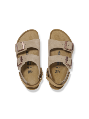 Birkenstock Milano Kids // Taupe