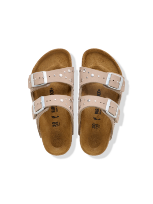 Birkenstock Arizona Rivet Border // Gray Taupe