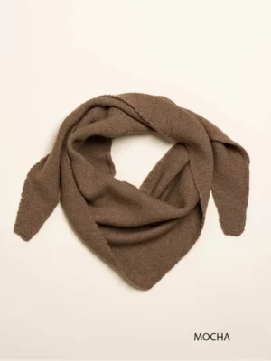 HVID Triangle scarf Josephina // Mocha