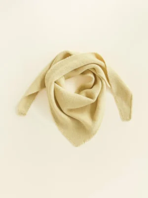 HVID Triangle scarf Josephina // Light Yellow