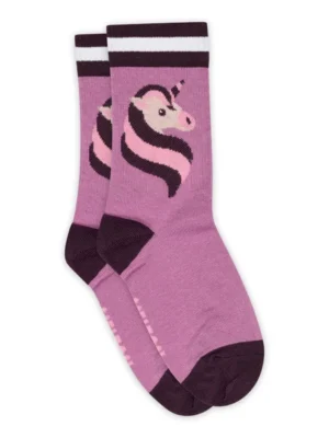 Melton Unicorn socks // Blossom Grape