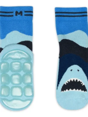 Melton Shark socks - anti-slip // Navy Ink