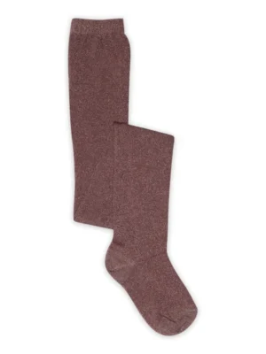 MPDenmark Cotton Glitter tights // Rose Taupe