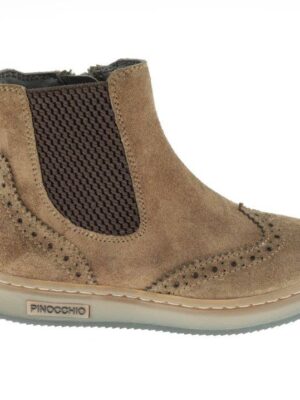 Pinocchio chelseaboot // taupe suede