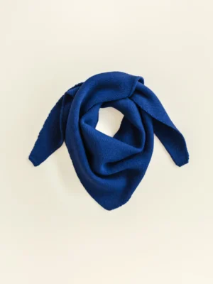 HVID Triangle scarf Josephina // Cobalt Blue