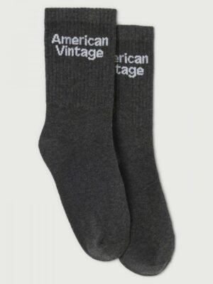 American Vintage Clypsun Sokken - Antraciet
