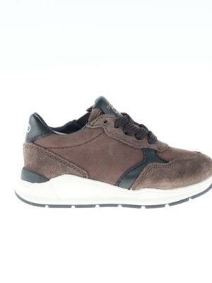 Pinocchio sneaker // donkerbruin met zwart