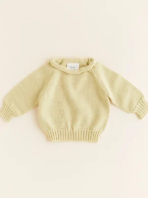 HVID Sweater Georgette // Light Yellow